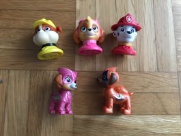 5 Paw Patrol Figuren klein - Porto 3.40