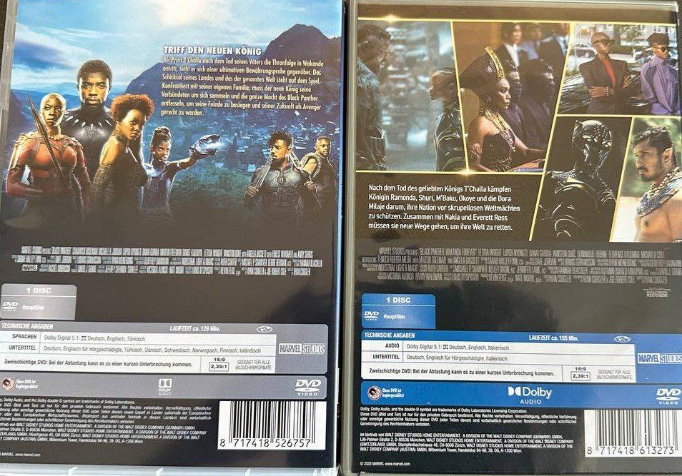 Tutti i DVDs: Black Panther & Wakanda Forever – Usato da Beringen venduto da Mantafisch1 1