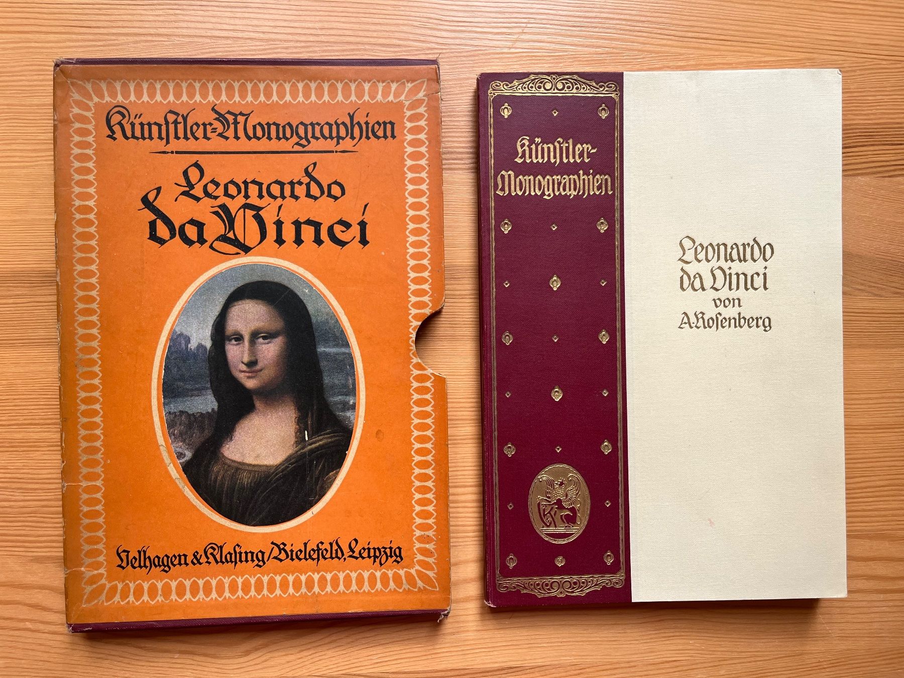 Libri: Künstler-Monographien Leonardo da Vini von 1924 – Usato da Basel venduto da miriricar 1