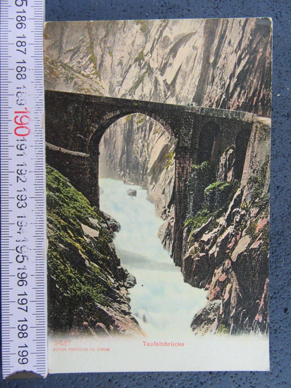 Cartoline postali: TEUFELSBRÜCKE SCHÖLLENEN URI AK – Usato da Ettingen venduto da Hausi4711