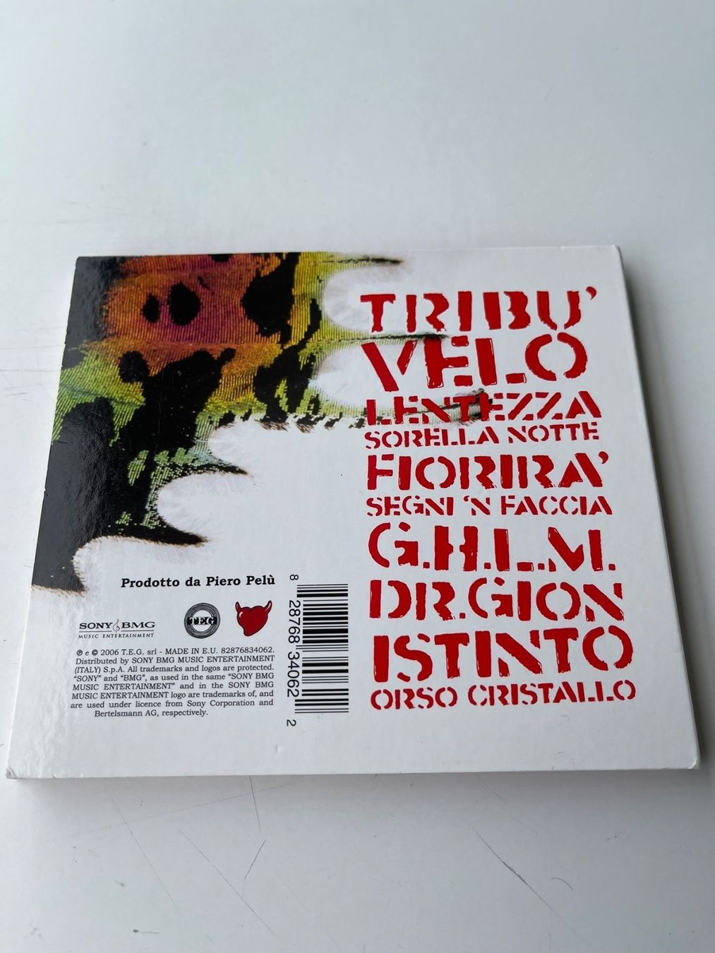 CD: Piero Pelu - In Faccia – Usato da Rüti ZH venduto da alumedien 1