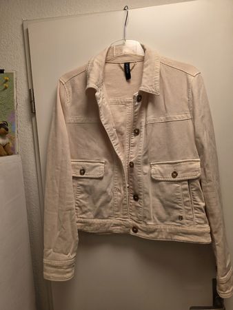 Marc Cain Jacke beige Baumwolle Grösse N3 