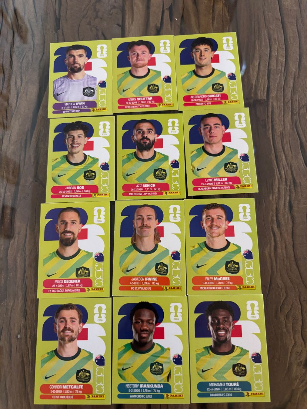 Panini Carte collezionabili: Panini Sticker AUS 12 Stück – Nuovo (secondo la descrizione) da Spiez venduto da inf_l9c6