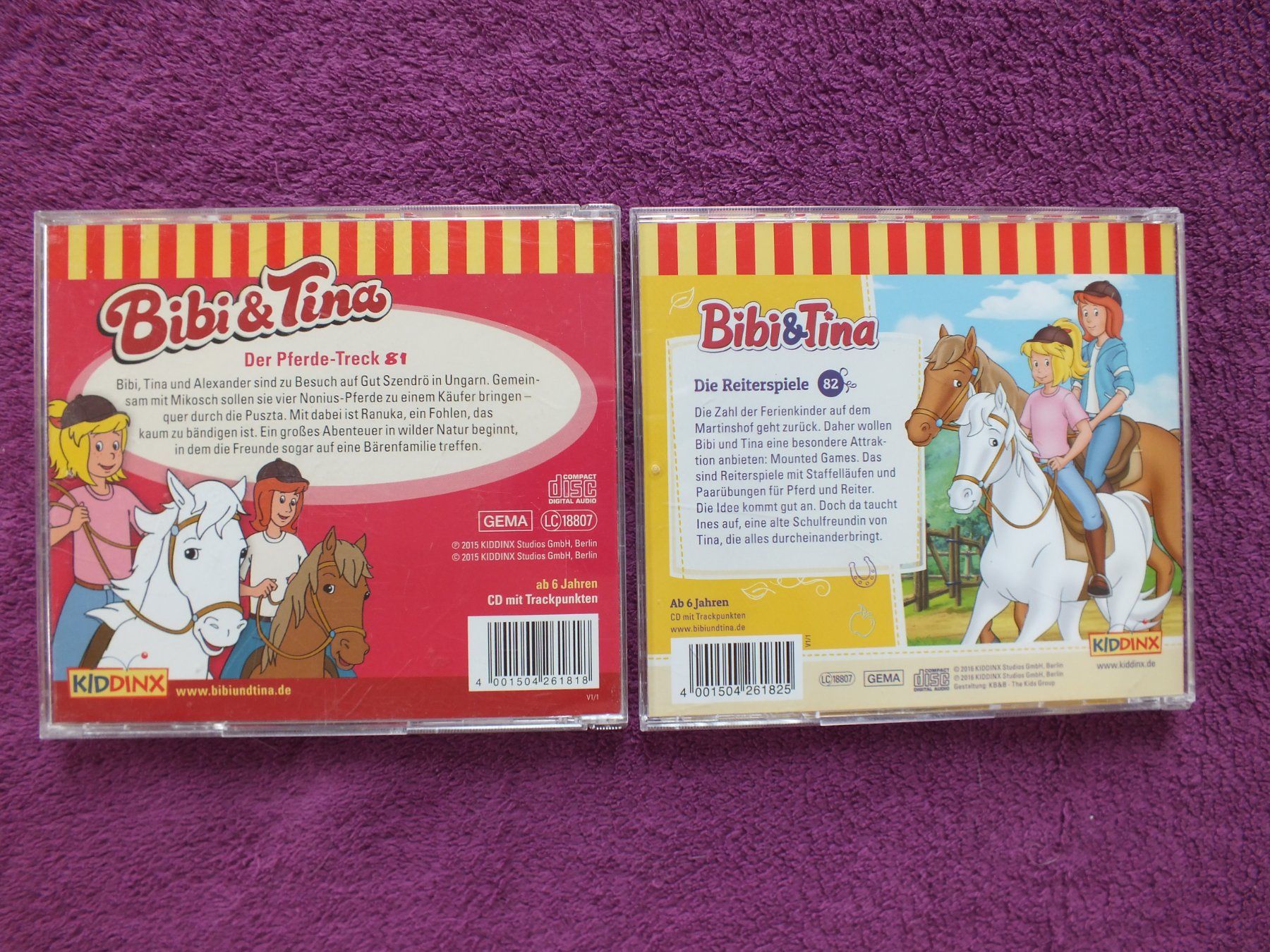 CD: 6 - Bibi & Tina - Hörspiel - CD´s – Usato da Müllheim Dorf venduto da Seeeule01 2