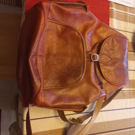 Lederrucksack aus Nordafrika, neu