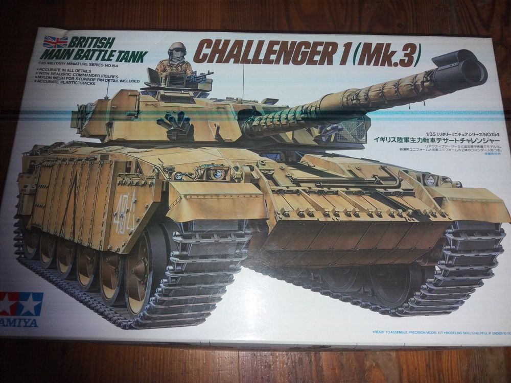 Tamiya - 35154 - Challenger 1 Mk.3 refurbished