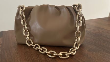 Tasche / Schultertasche von H&M beige cappuccino