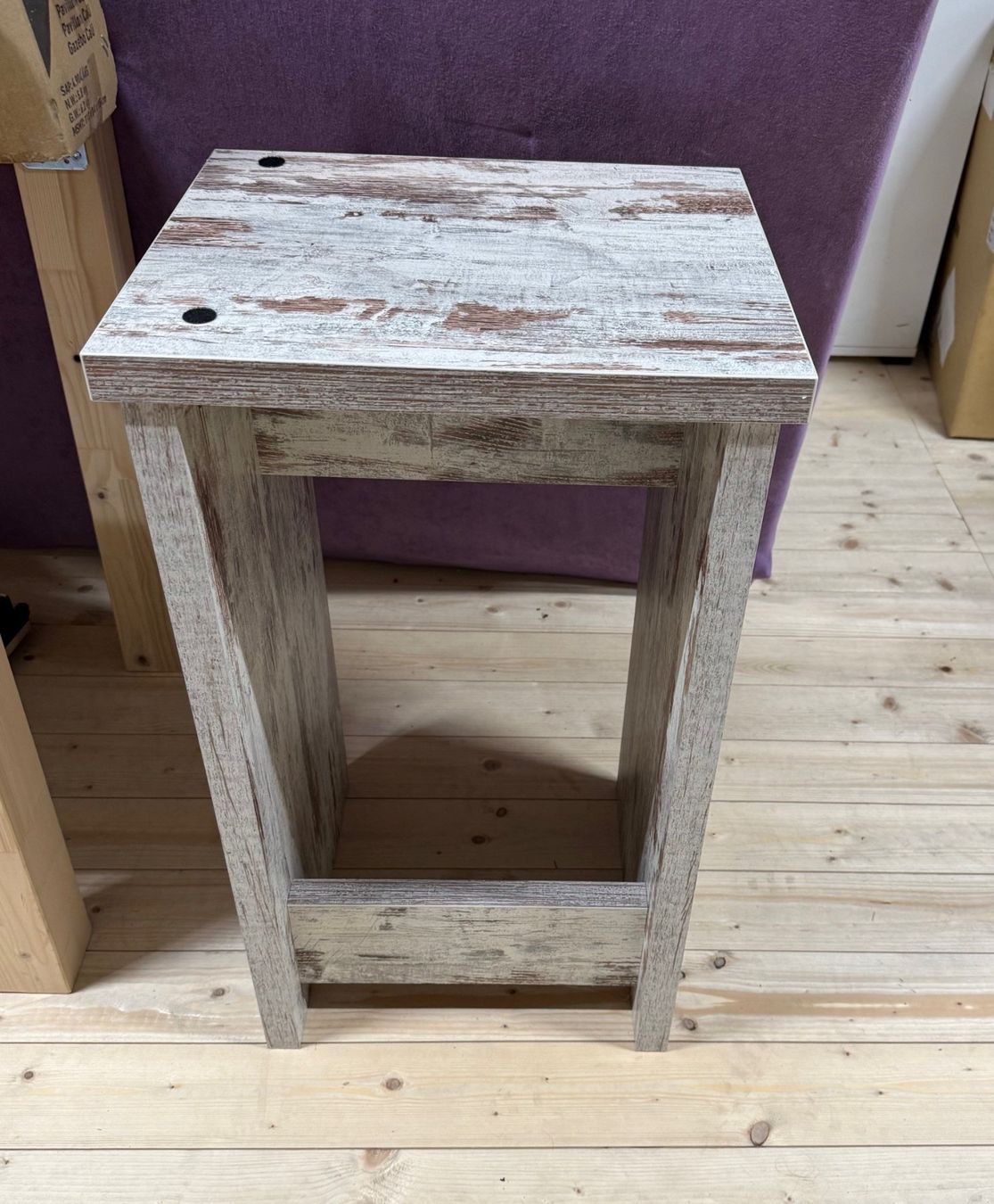 Hocker: 5 Stk. Barhocker Vintage mit Sitzkissen – Gebraucht aus Leimbach AG von SheAmelie