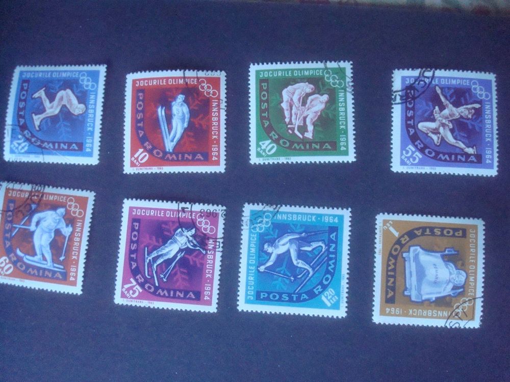 1963 Rumänien Olympische Winterspiele Nummer 2195 2202 Kaufen auf