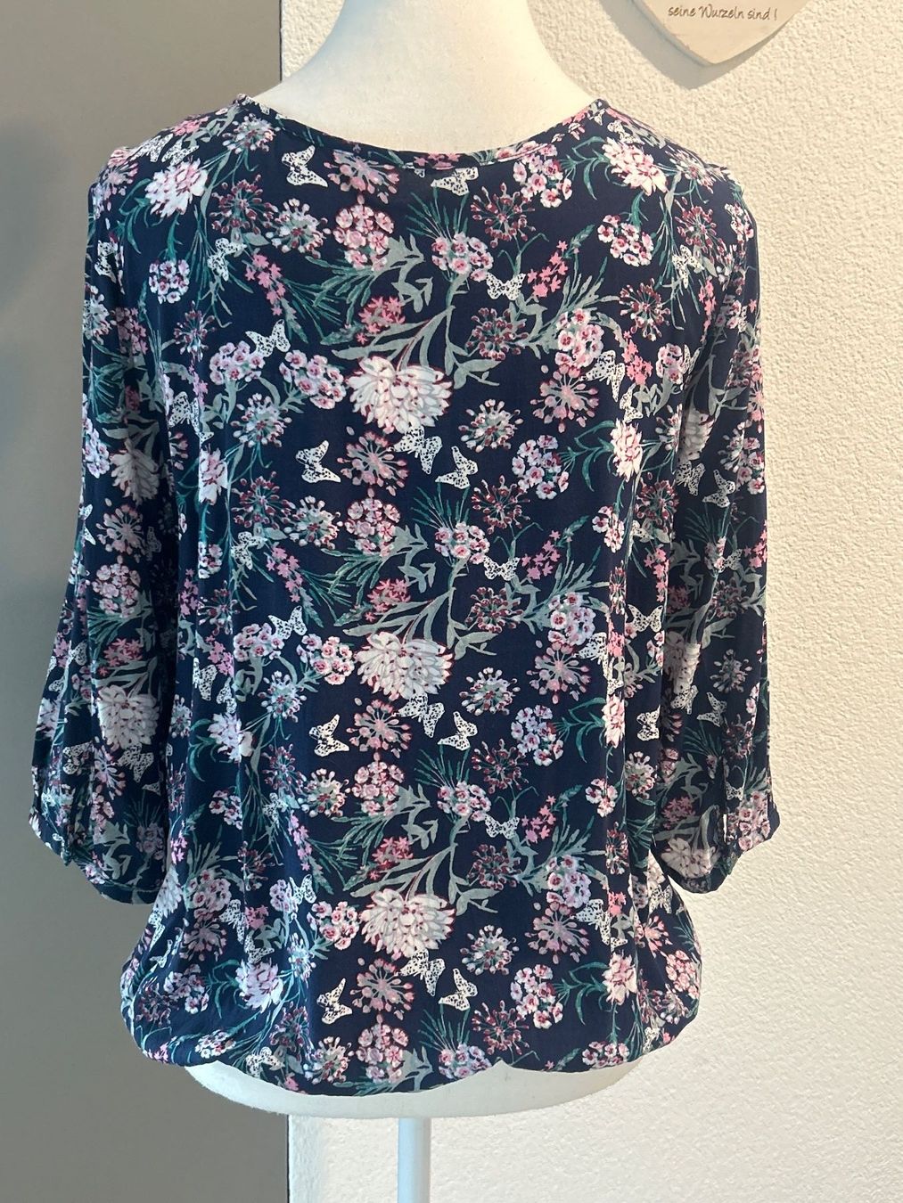 Camicette: Langarm Blusenshirt mit Muster – Usato da Brunnen venduto da Nala2929 5