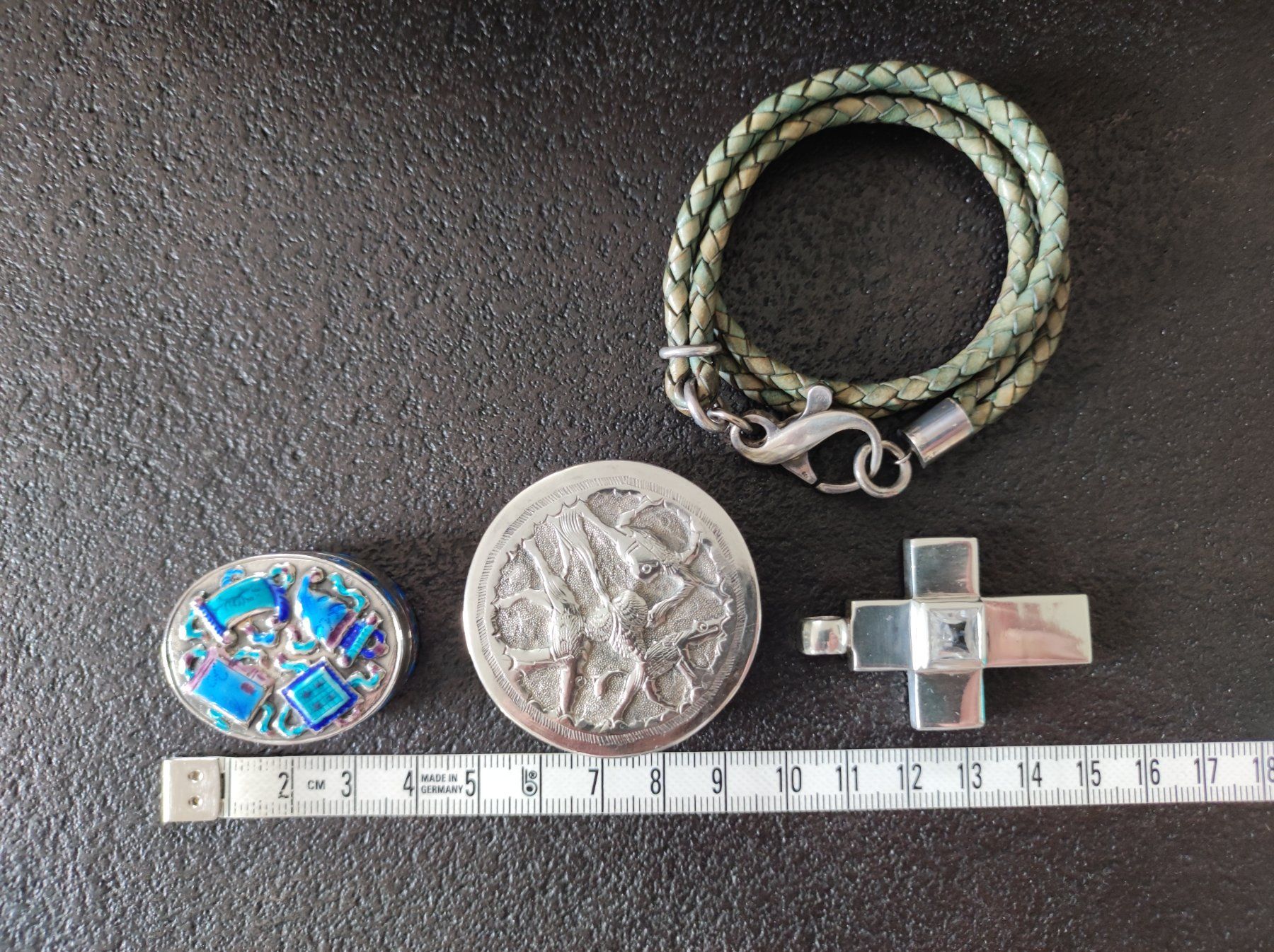 Altri gioielli: Silberlot (Schmuck, Pillendosen) – Usato da Wohlen AG venduto da Tikale 5