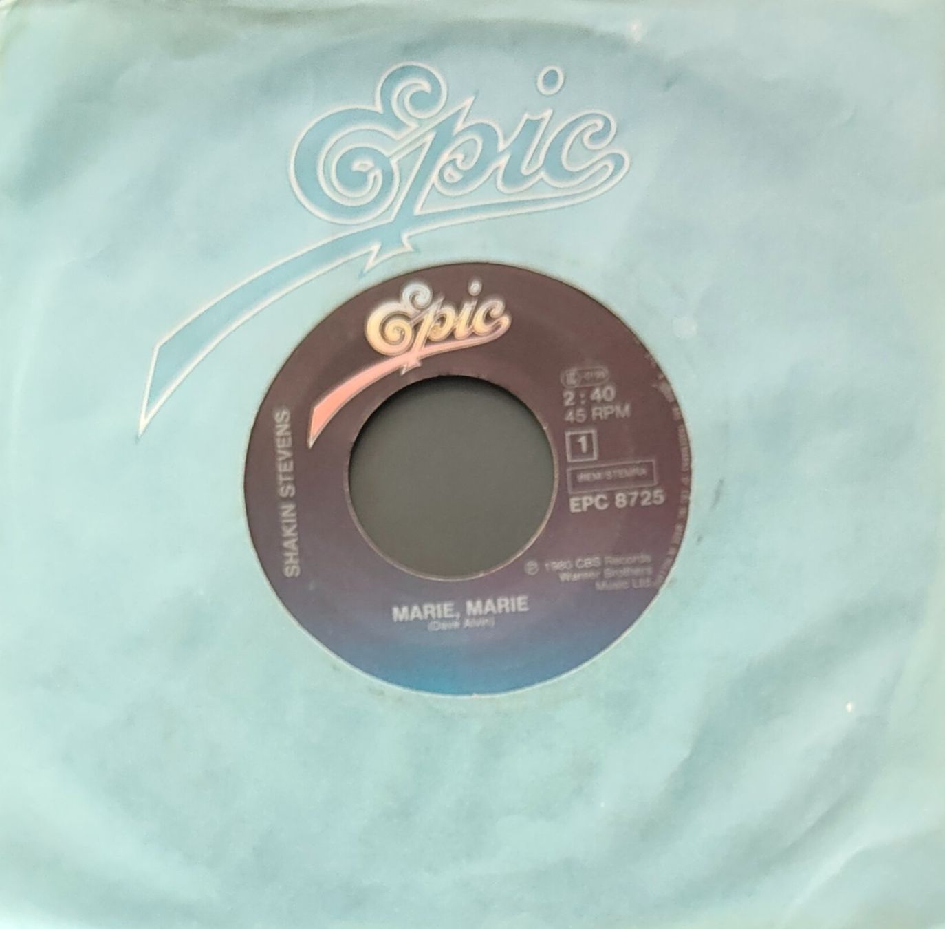 Dischi in vinile: Vinyl-Single Shakin Stevens - Marie, Marie – Usato da Langenthal venduto da Modo39
