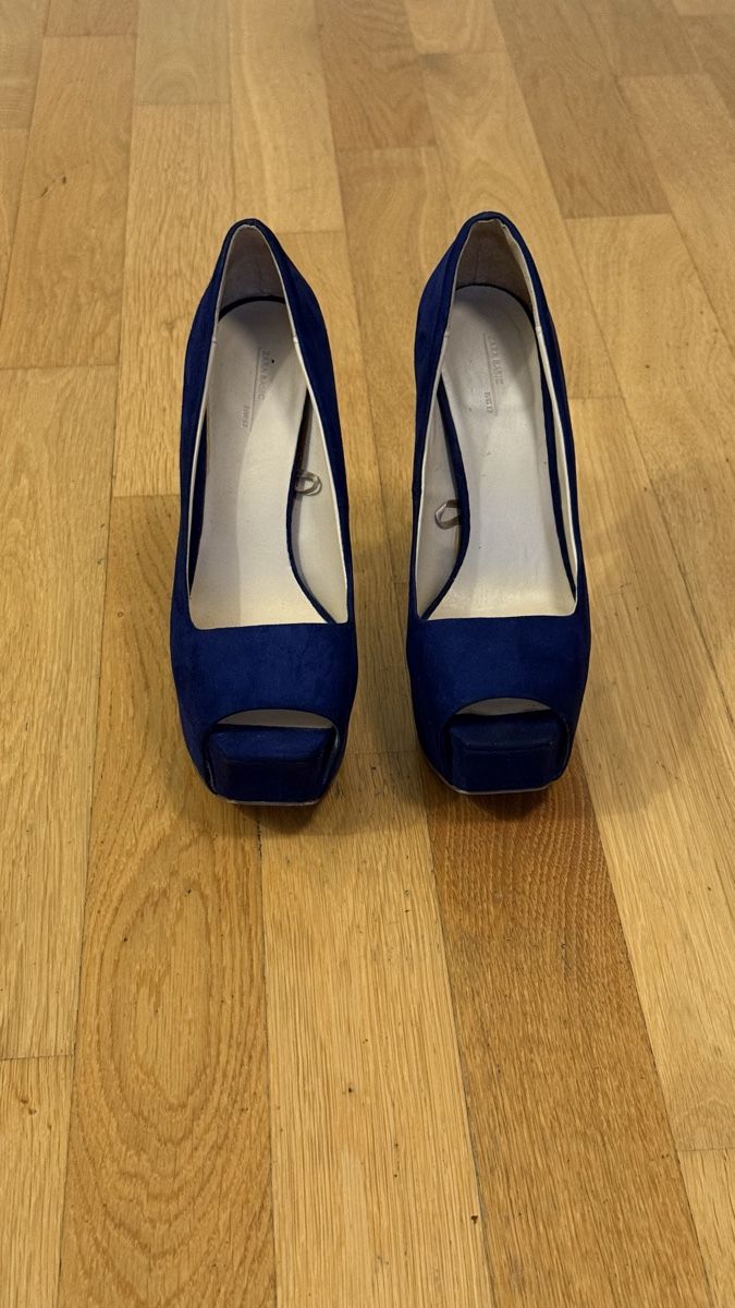 Zara Scarpe da donna: ZARA BASIC Heels | Navy Blue | Size 37 – Nuovo (secondo la descrizione) da Zürich venduto da Semokay 1