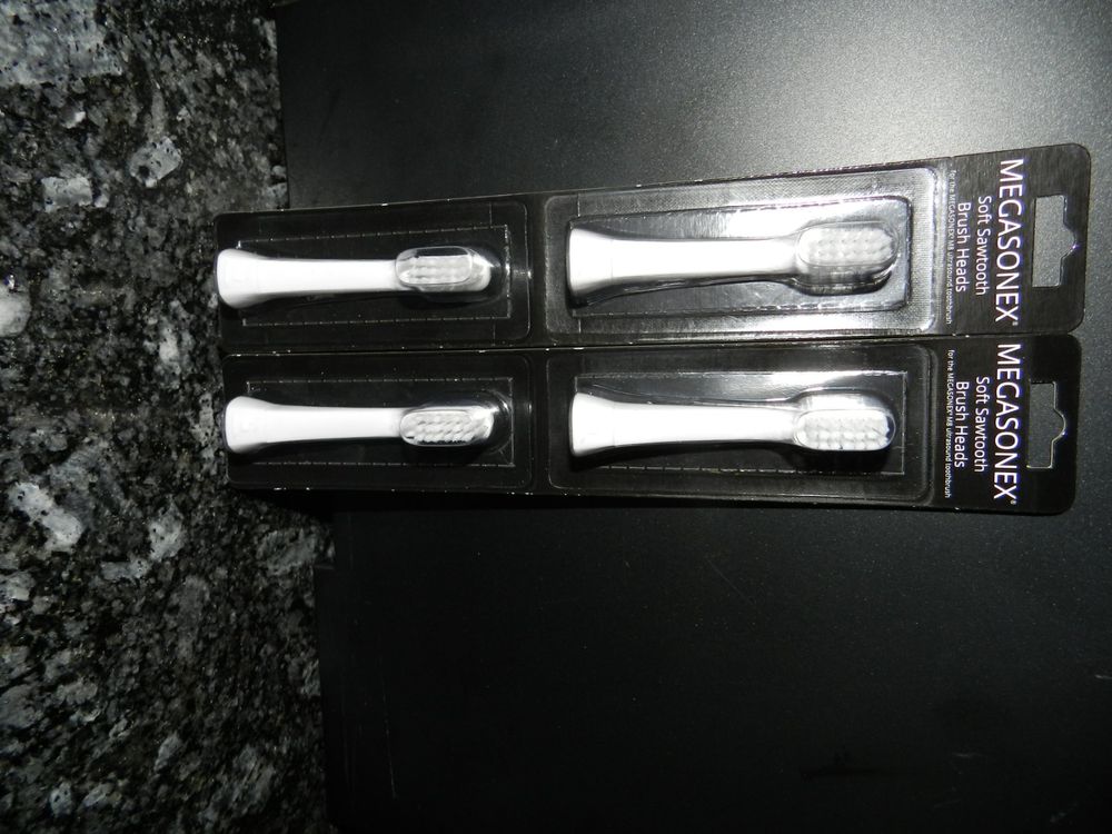 Megasonex Ultraschall Zahnbürsten Aufsätze 4 Stück - Soft | Kaufen auf ...