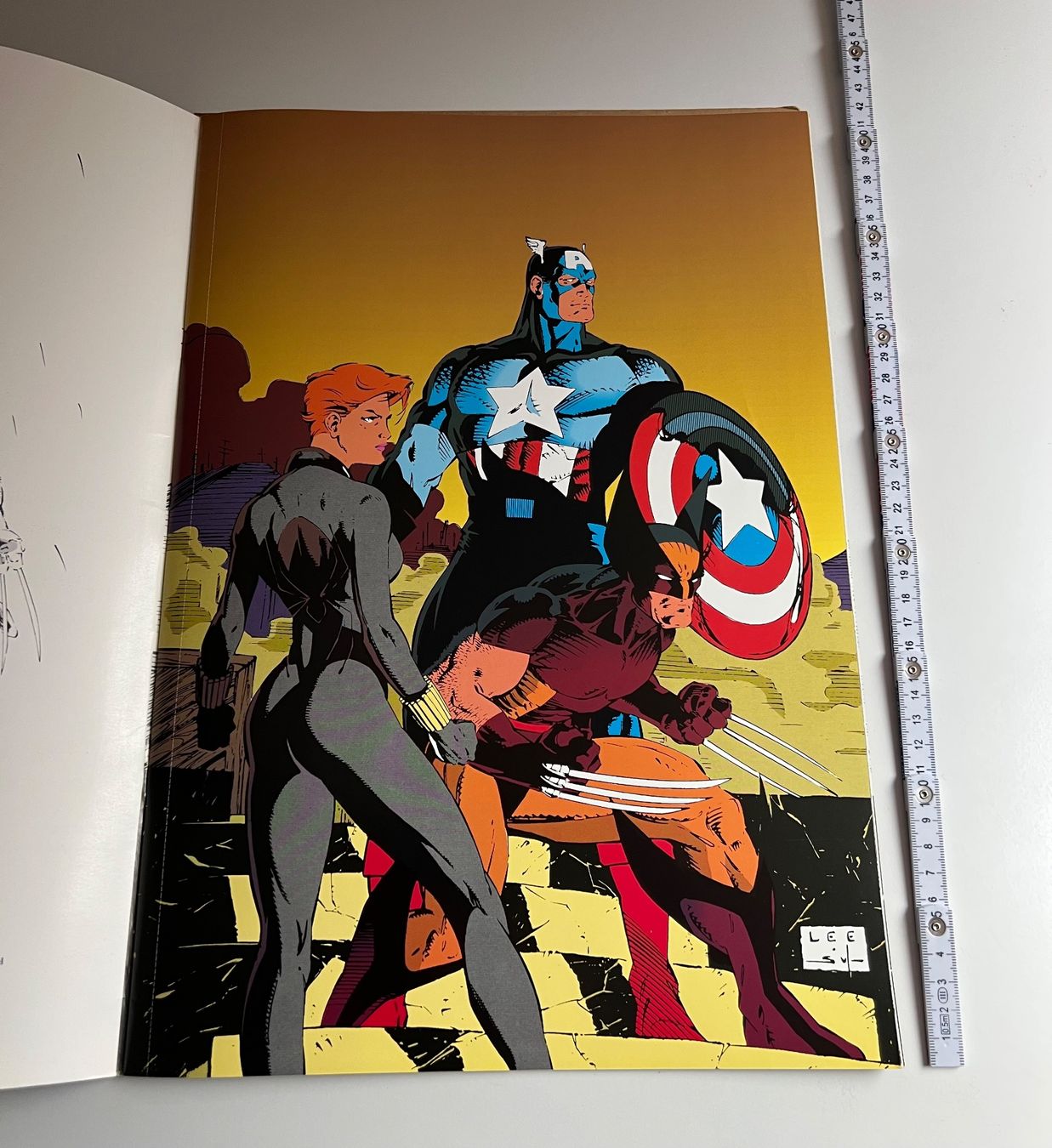 Comics: MARVEL COMICS: POSTERBOOK by Jim Lee (8 Posters) – Gebraucht aus Bösingen von KIEL_COMICS 2