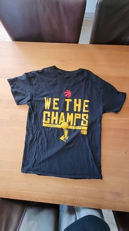 T-shirt noir Toronto Raptors