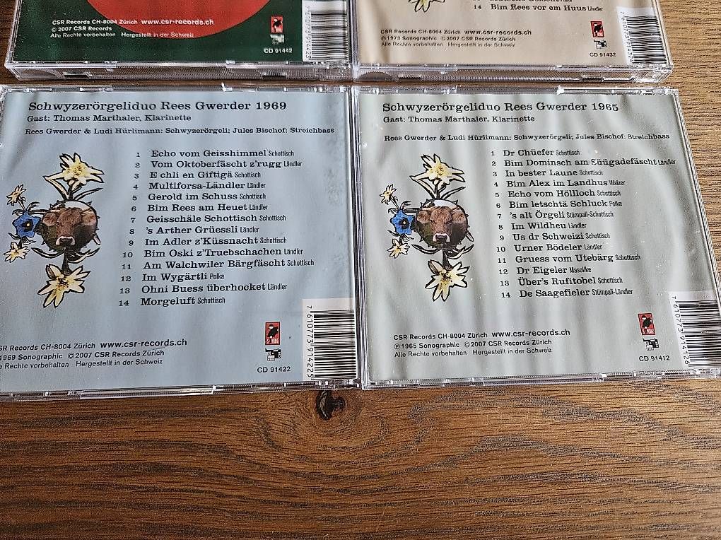 CD: Rees Gwerder CD Ländler – Usato da Sisikon venduto da bryke 2