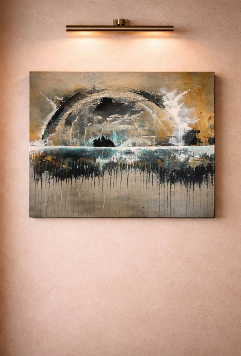 Dipinti: Christine Imstepf "Fracture celeste" – Nuovo (secondo la descrizione) da Vétroz venduto da Peinture_Intuitive