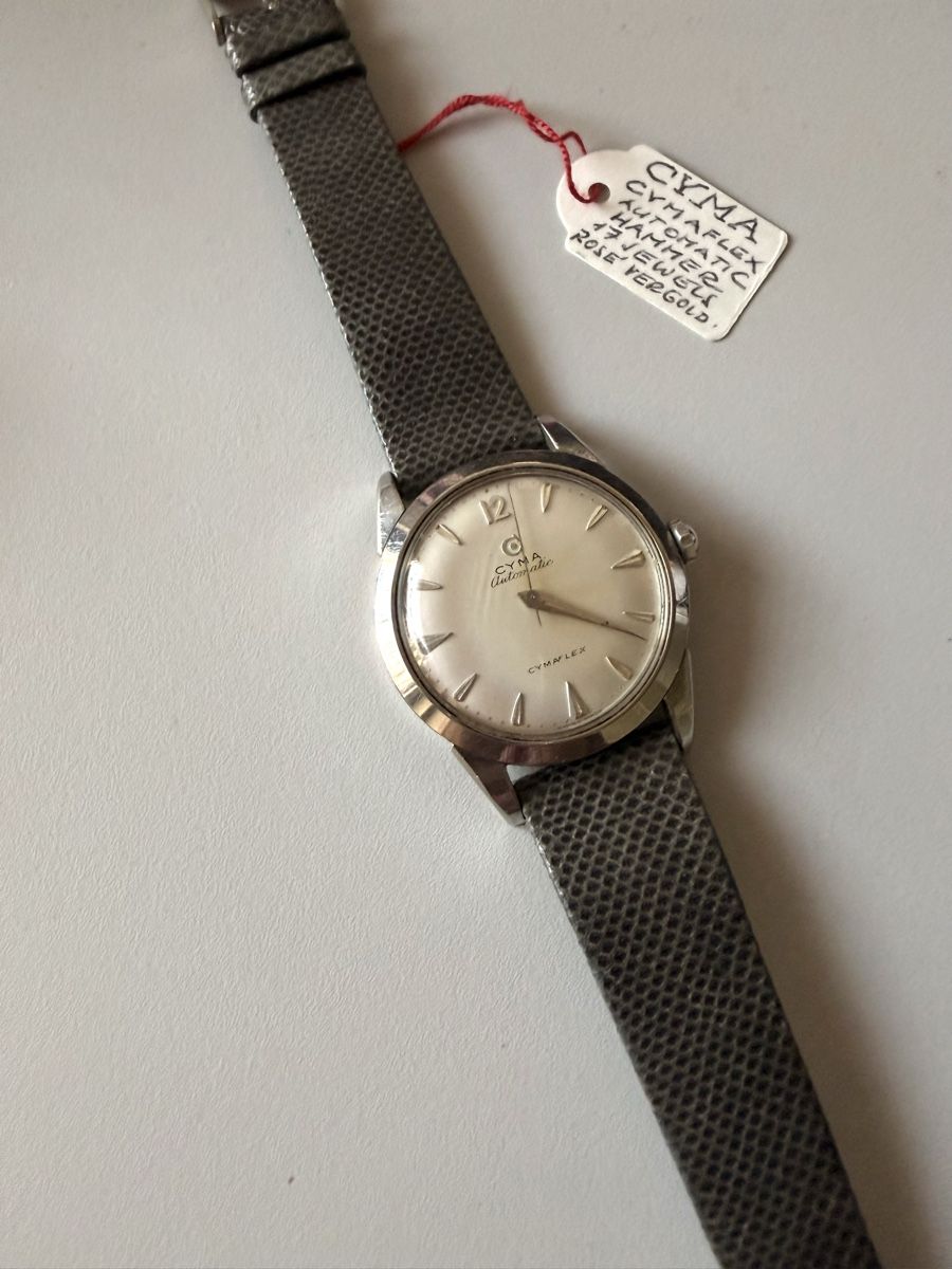 Cyma Orologi: Cyma Cymaflex Automatic Einzigartiges Vintage – Usato da Lenzburg venduto da Raoul.und.Co 1