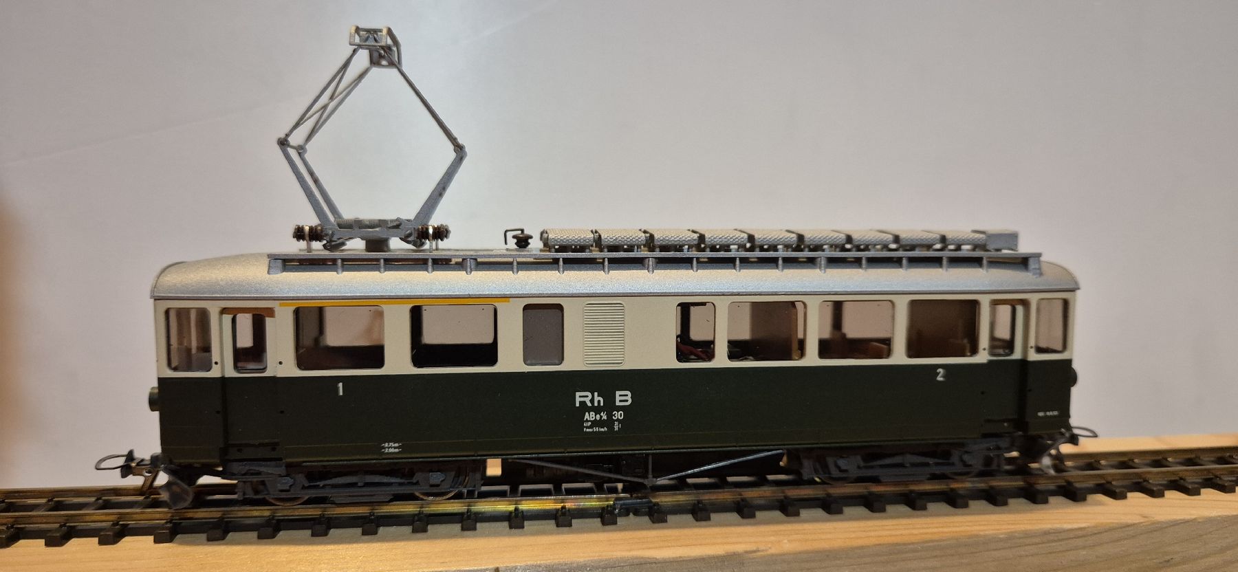 Bemo 1268 110 RhB ABe 4/4 30 Berninatriebwagen (D'occasion) à