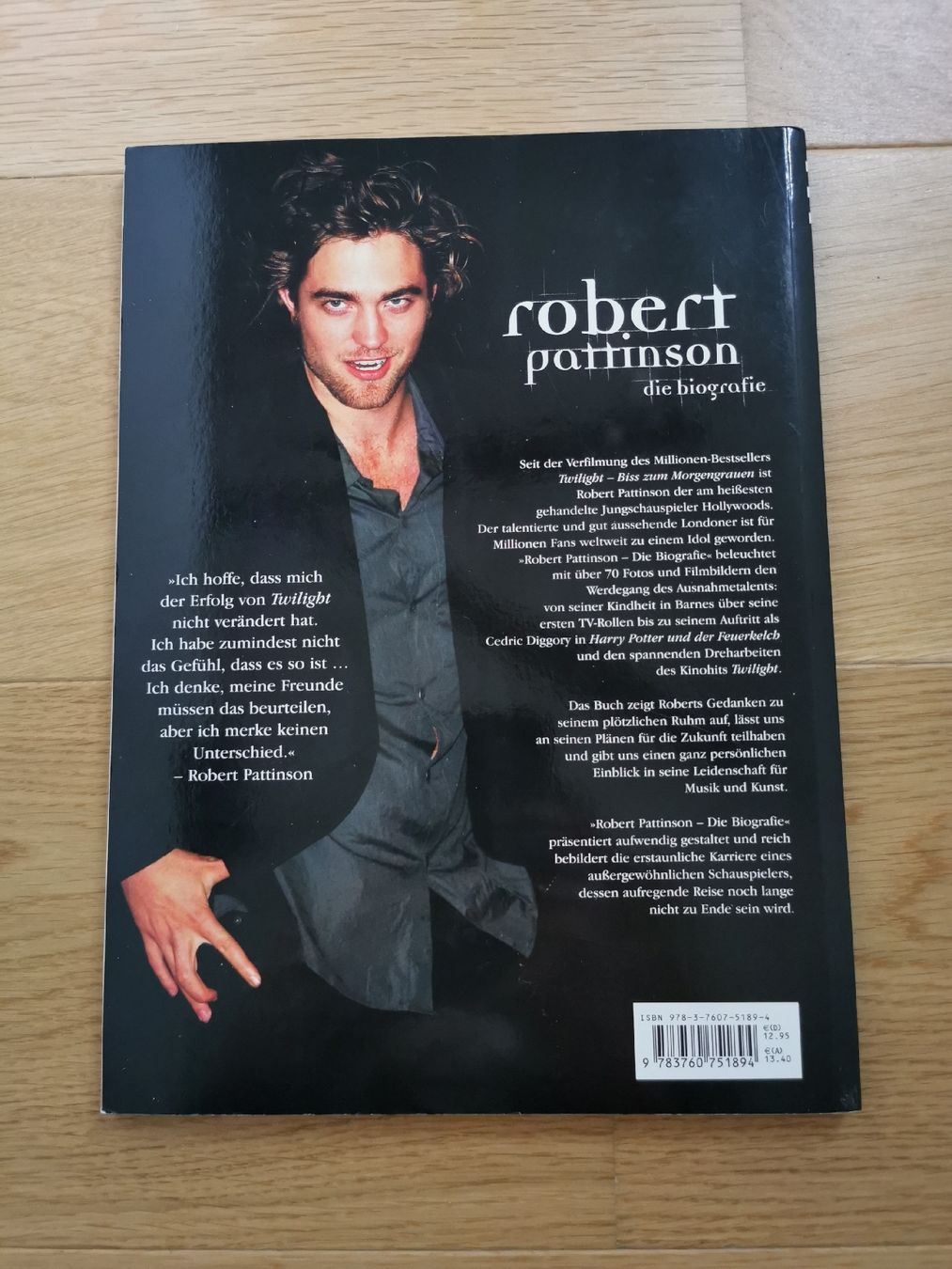 Libri: robert pattinson, die biografie – Usato da Unterlunkhofen venduto da bebiboar 1