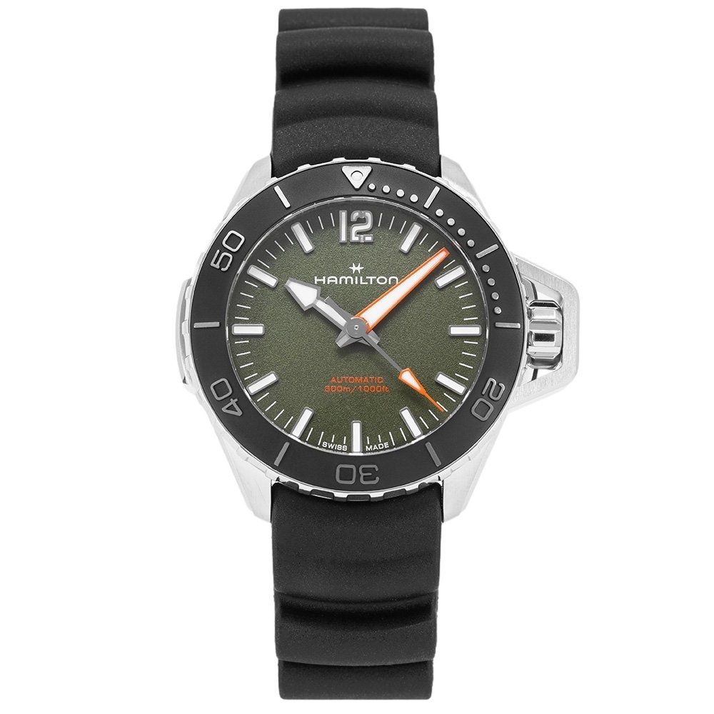 Hamilton Uhren: Hamilton H77455360 Khaki Navy Frogman Auto – Neu und originalverpackt aus Schindellegi von harveystore 2