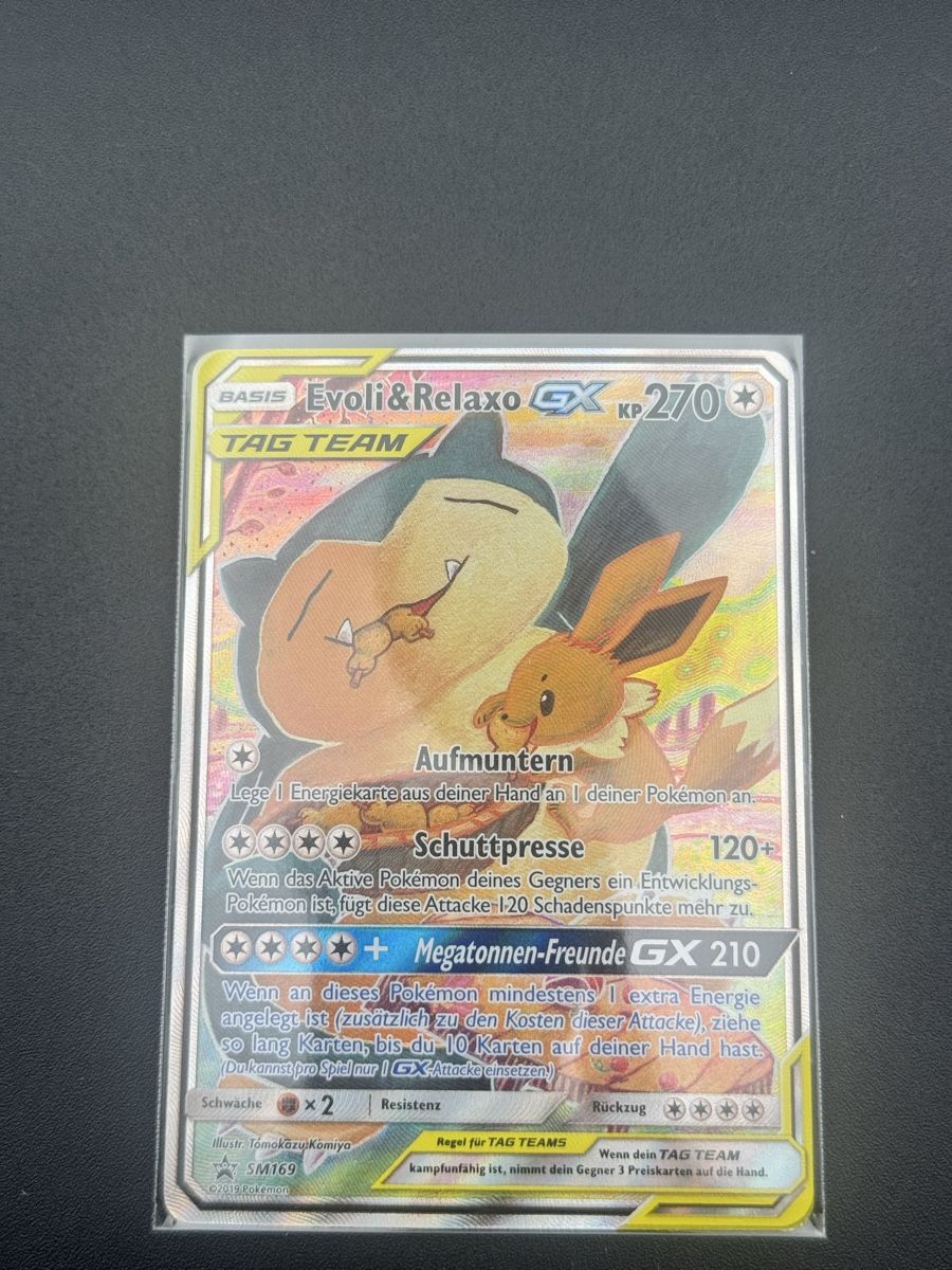 Pokémon Carte collezionabili: Pokemon - Evoli Relaxo - Tag Team – Usato da Belp venduto da R_e_M_o2000