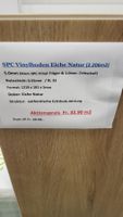 Vinyl Wasserfeste SPC Träger Dekor eiche hell fr. 28.90 m2