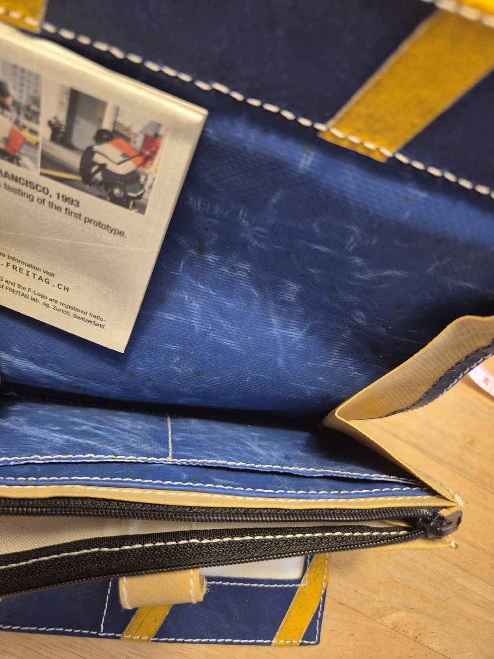 Freitag Portafogli: Original FREITAG Geldbeutel, Portemonnaie – Usato da Zürich venduto da Inanina 3