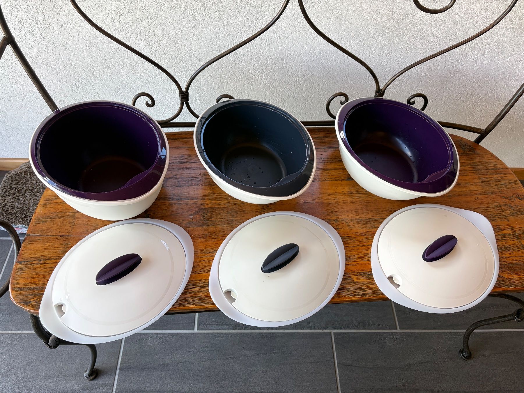 Tupperware Contenitori & Simili: Trio TUPPERWARE thermo duo – Usato da Martigny venduto da Sessalie 1