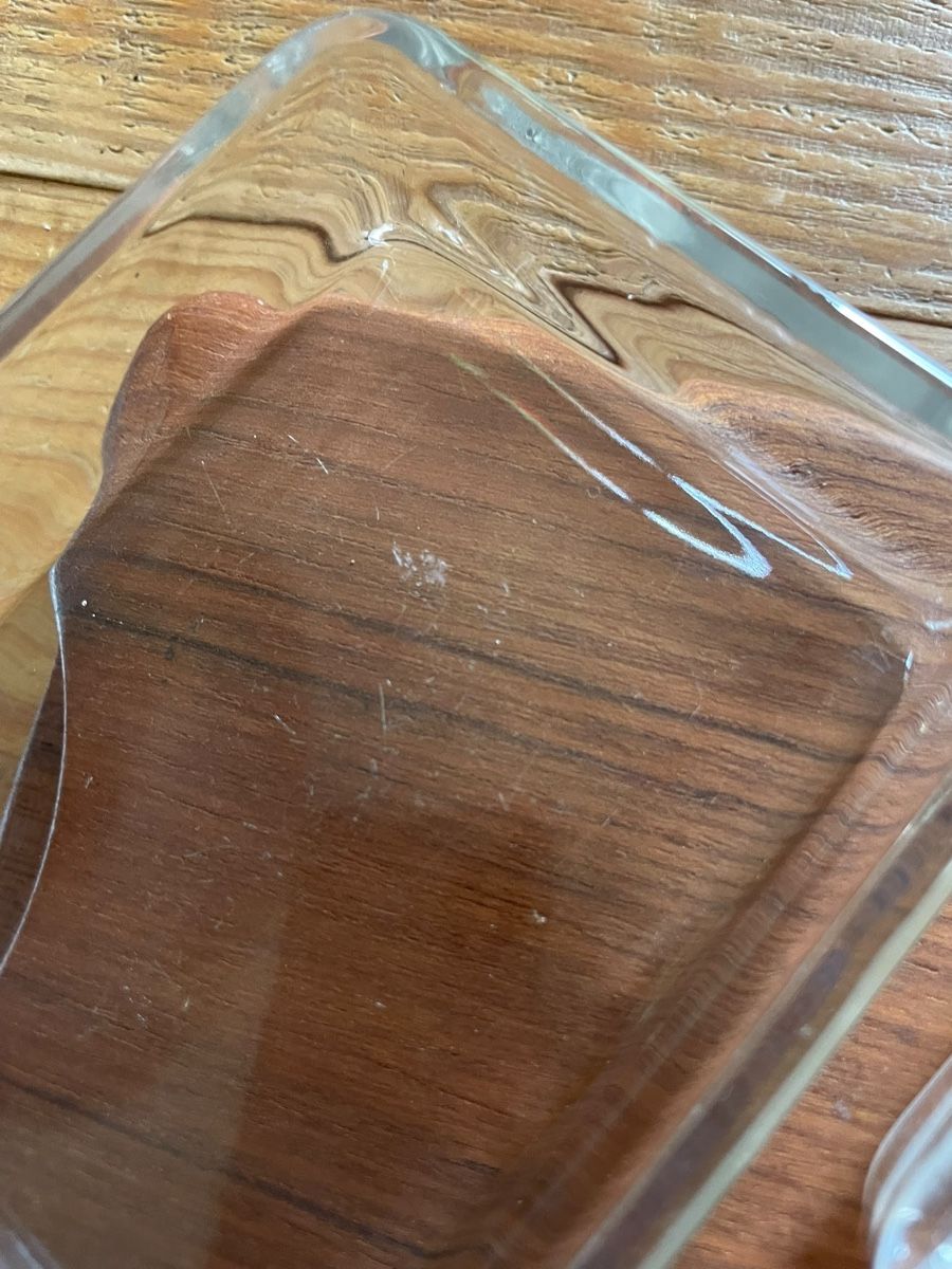 Piatti di portata: Vintage Tablet Teak Aperitif-Set  – Usato da Biel/Bienne venduto da Jilo 5