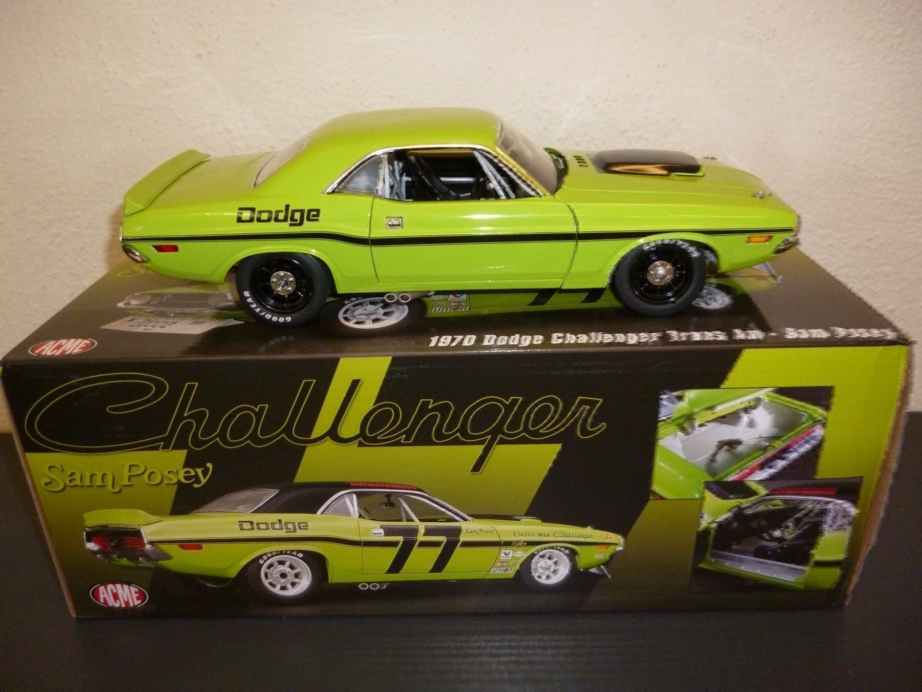 Dodge Modellautos: Dodge Challenger 1970 Trans-Am GMP 1:18 – Neu und originalverpackt aus Niederwil SG von Kaicorner03 1