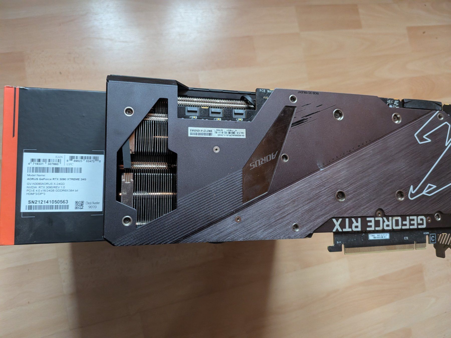 MSI Schede grafiche: GIGABYTE AORUS RTX 3090 XTREME – Usato da Yvonand venduto da pak_2tqz 3