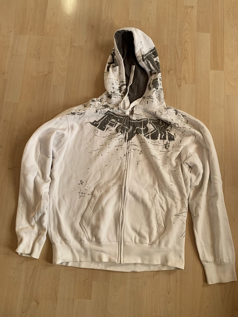 Fox Maglioni & Felpe: Fox Hoodie weiss – Usato da Thierachern venduto da pelati86