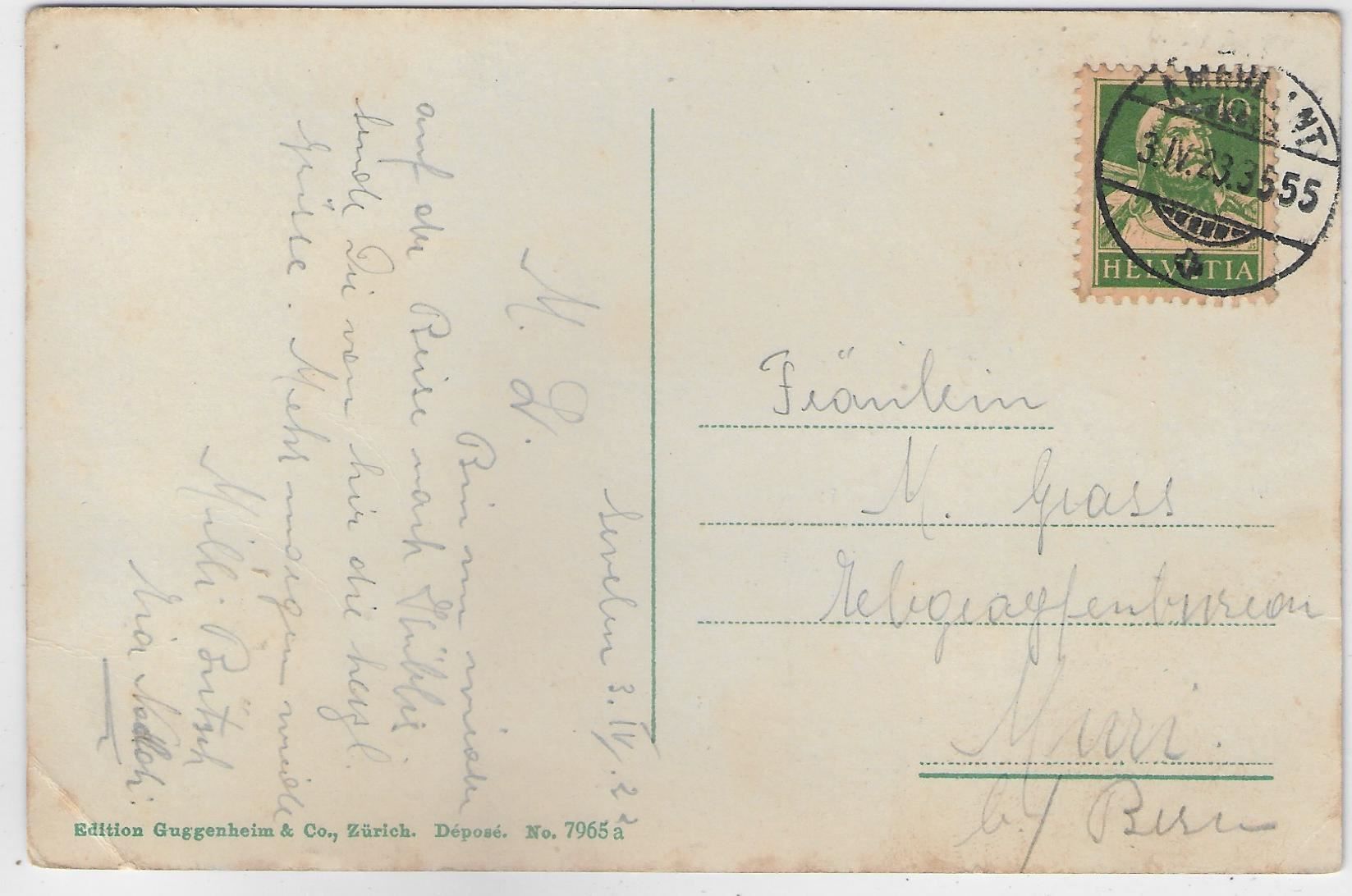 Cartoline postali: Sevelen - Generalansicht - Litho – Usato da Ettingen venduto da Kartenplanet 1