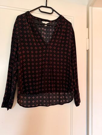 Schicke H&M Bluse mit Muster, Grösse L