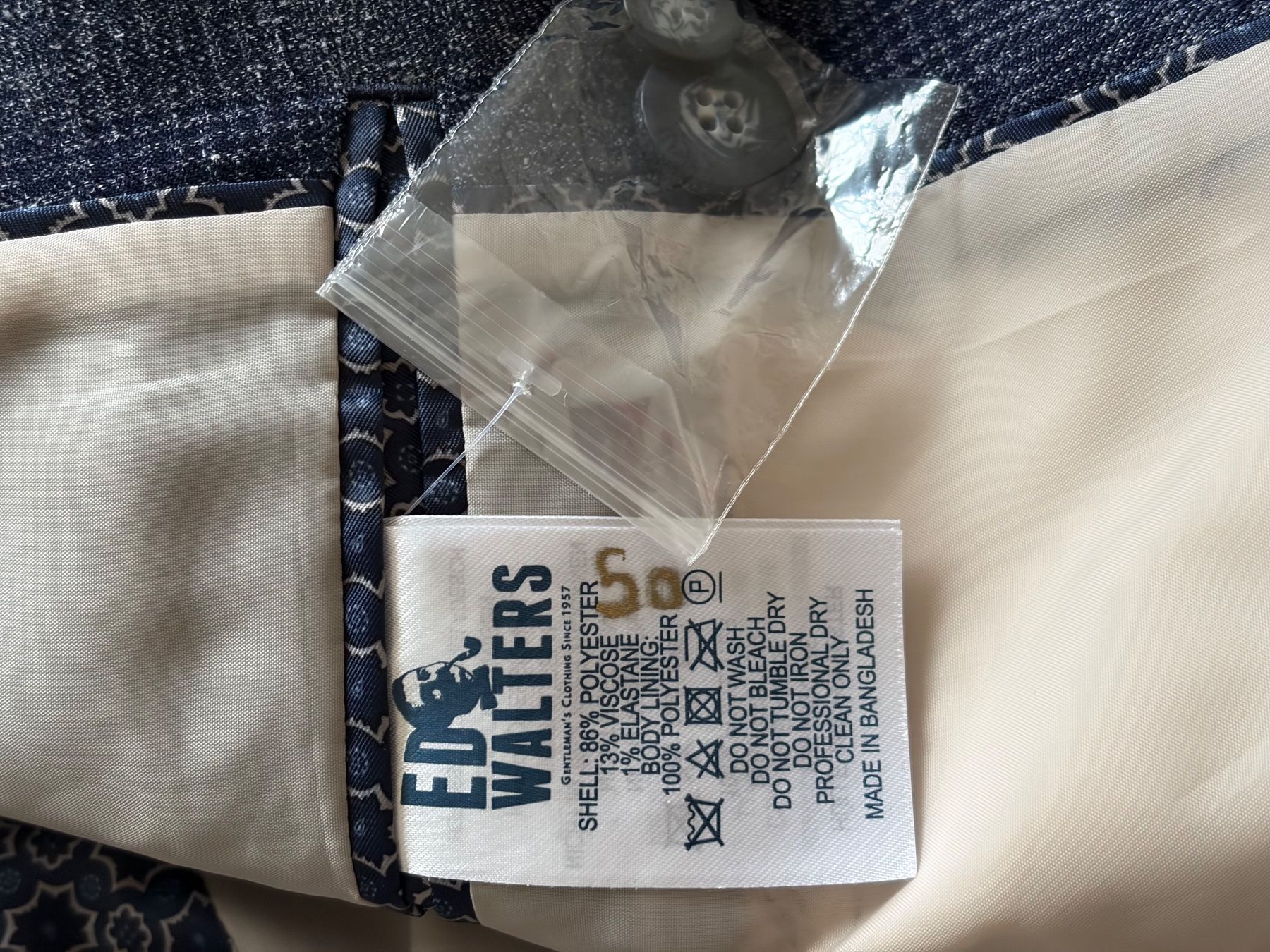 Vestes: Ed Walters mans jacket blazer. 48R. new. – D'occasion à cham par monkeytea 2