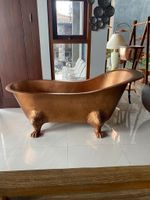 Freistehende Bad Wanne Kupfer Badewanne Kupferbadewanne