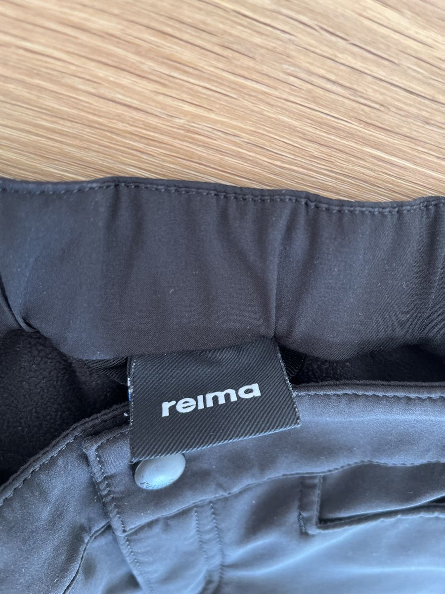 Reima Hosen: Reima Softshellhose Gr. 104 – Schwarz, mit Fleecefutter – Gebraucht aus Nusshof von FloMi3 3