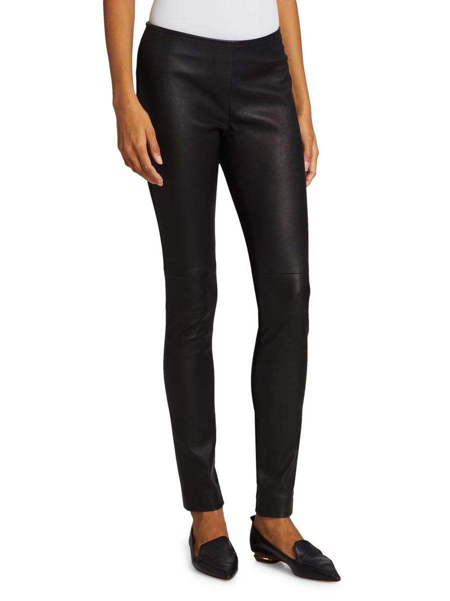 Akris Hosen: AKRIS New FRIA Leather Pants – Neu (gemäss Beschreibung) aus Emmen von Colette-Juliette