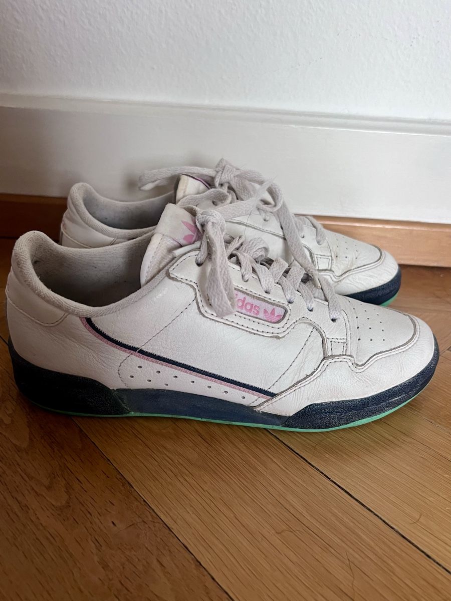 Adidas Scarpe da donna: Weisse Adidas Sneakers, EU 38 2/3 – Usato da Zürich venduto da berta86 1