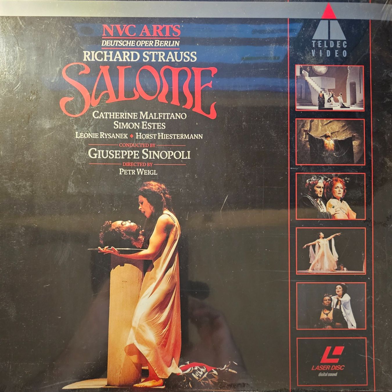 Alle DVDs: Laser Disc - Strauss - Salome – Neu und originalverpackt aus Wahlen b. Laufen von Cg10