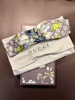 Headband Gucci en soie GG floral – comme neuf