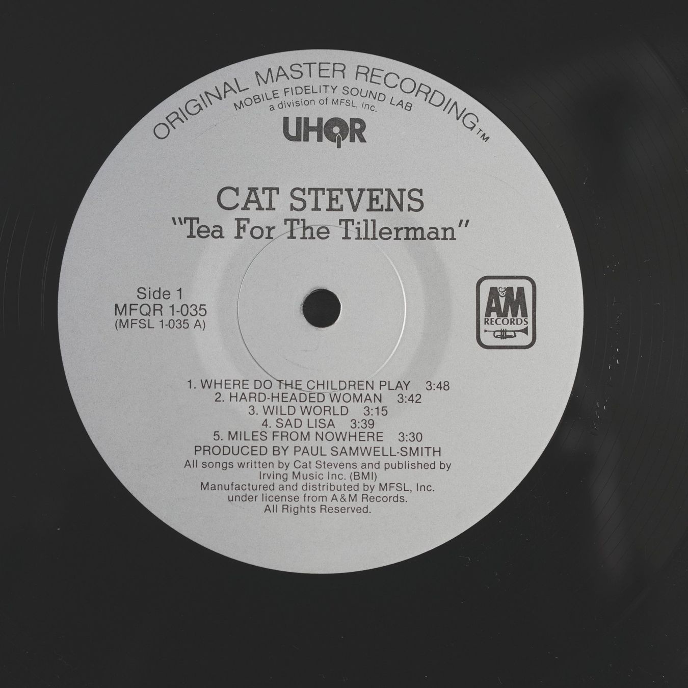 Dischi in vinile: UHQR Cat Stevens / Tea For The Tillerman – Usato da Brunnen venduto da Techfreak1 2