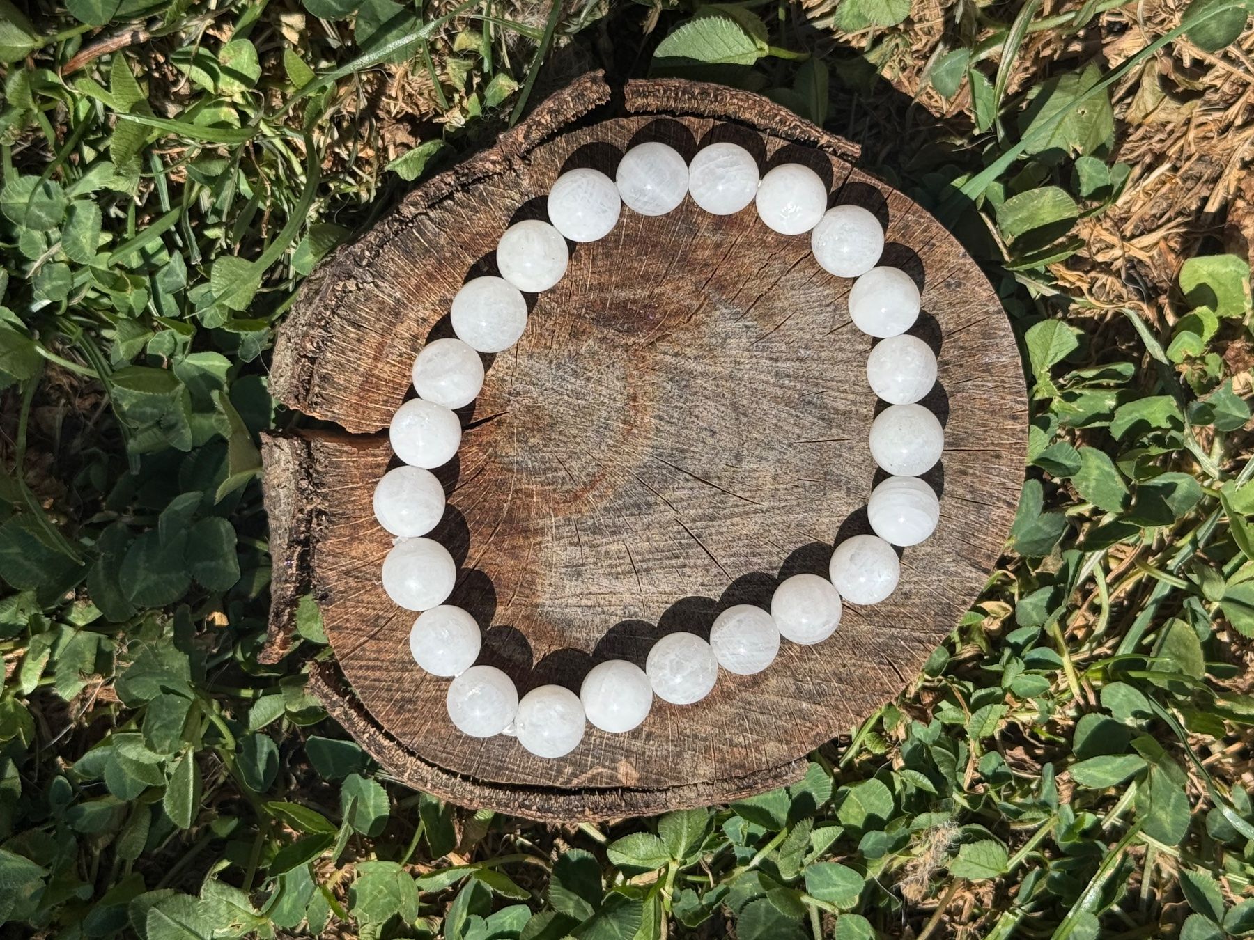 Armbänder & -reifen: Armband Mondstein 8mm – Neu (gemäss Beschreibung) aus Russikon von Jennyfee_07 2
