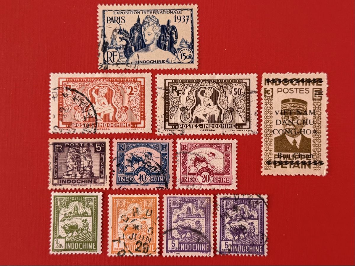 Tutti i francobolli: Timbres Indochine  – Usato da Petit-Lancy venduto da Solcarm