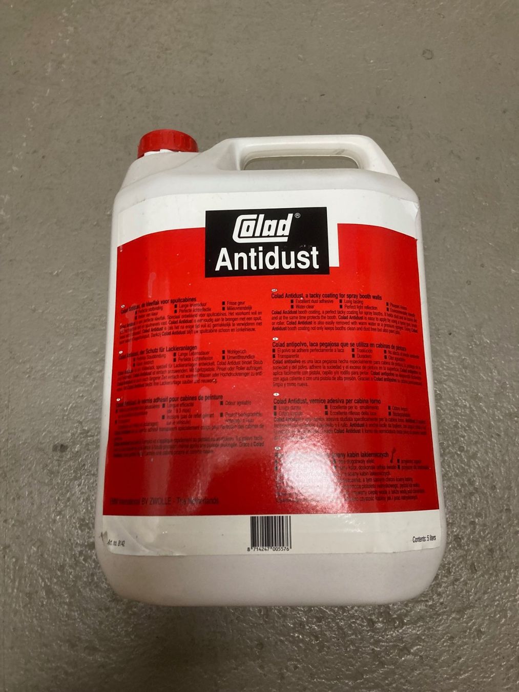 Farben: COLAD Antidust Staubbindemittel (zum Spritzen geign.) – Gebraucht aus Staufen von kugellagerverkauf