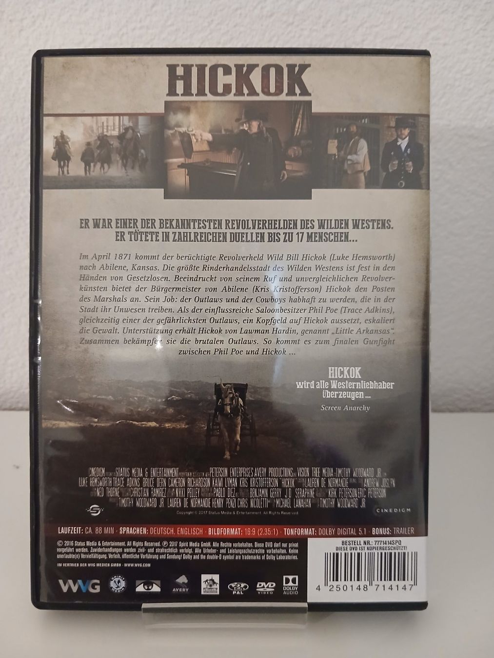 Alle DVDs: Hickok – Gebraucht aus St. Margrethen SG von SamusAran 1