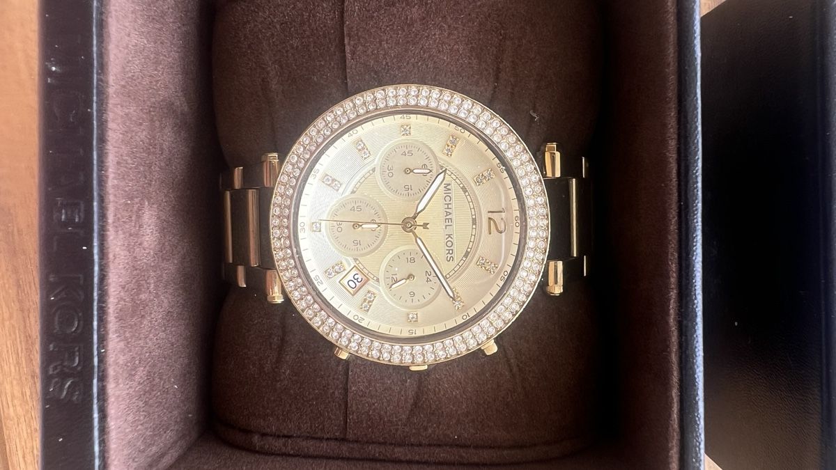 Michael Kors Orologi: Michael Kors Uhr Damenuhr Gold – Usato da Glattfelden venduto da Sparina 3
