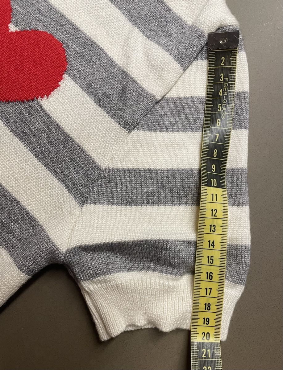 Zebra Top: Striped Zebra Jumper w/Heart Patch, Size M, Cute! – Nuovo e nell'imballaggio originale da Oberwil BL venduto da Stellochkas 5
